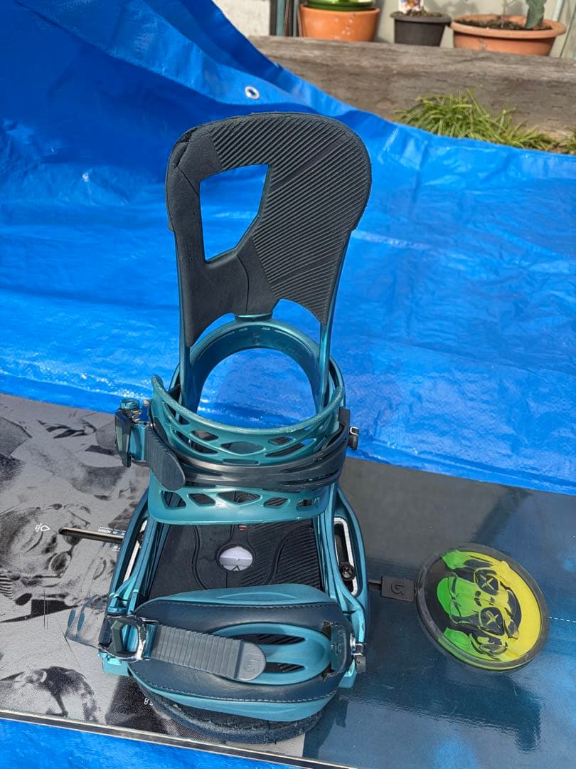 Burton PROCESS FLYING V 157 ビンディング2点セット