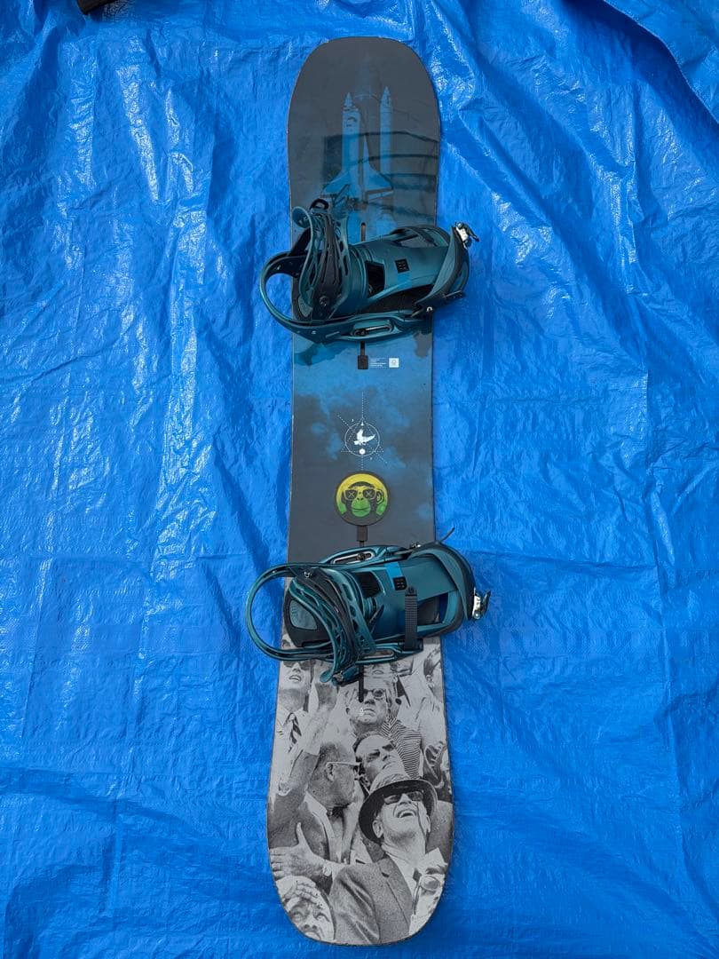 Burton PROCESS FLYING V 157 ビンディング2点セット