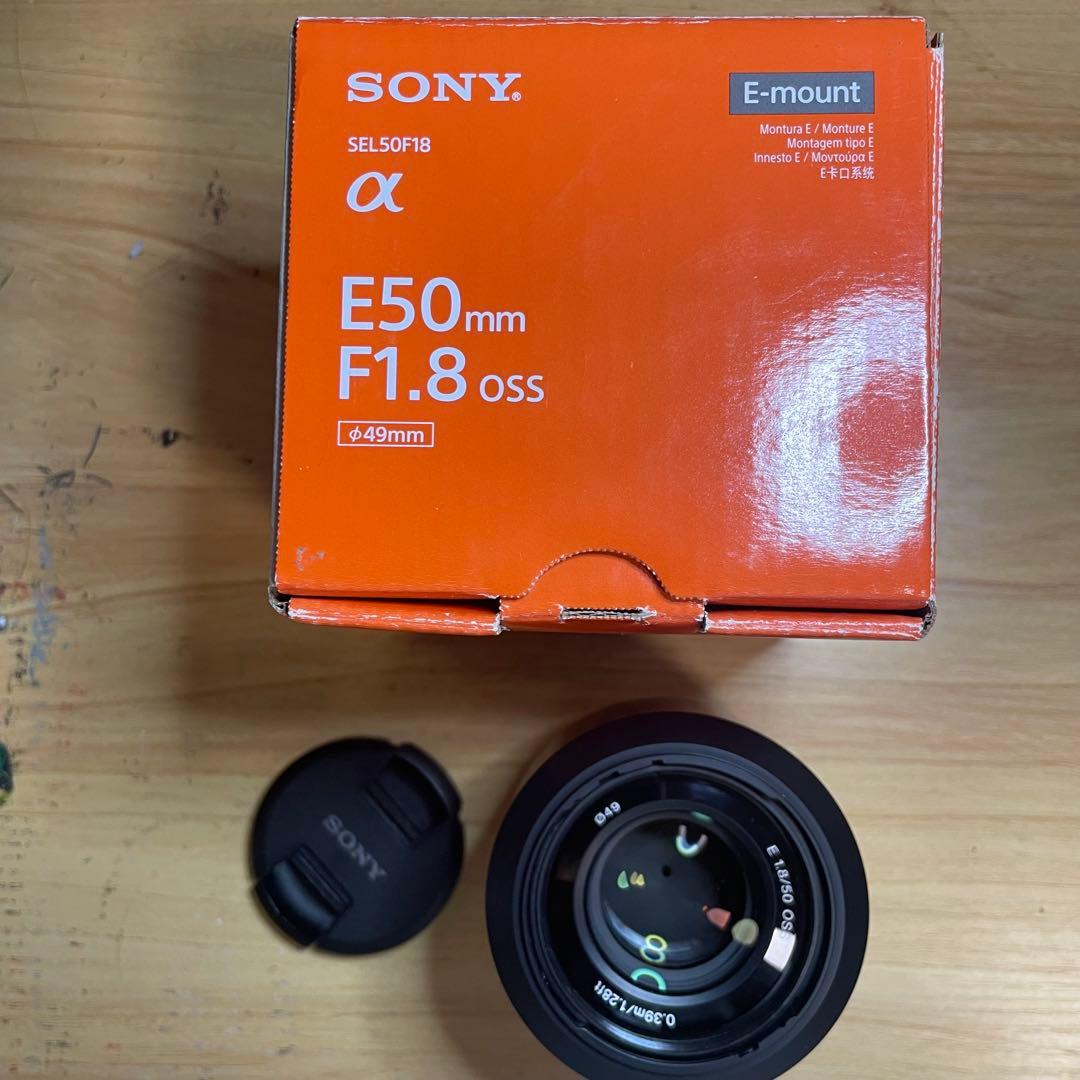 SONY E 50mm Ｆ1.8 OSSレンズ