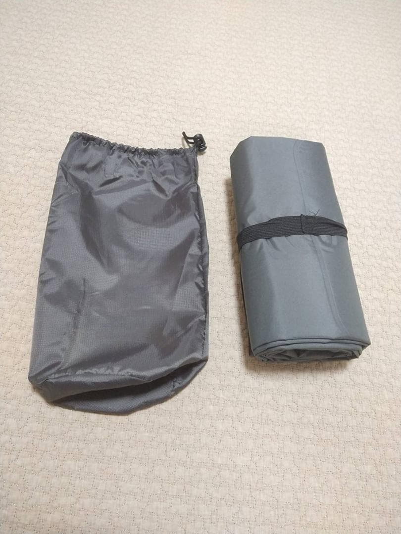 キャンプ用エアーマット 足踏み式 厚さ10cm