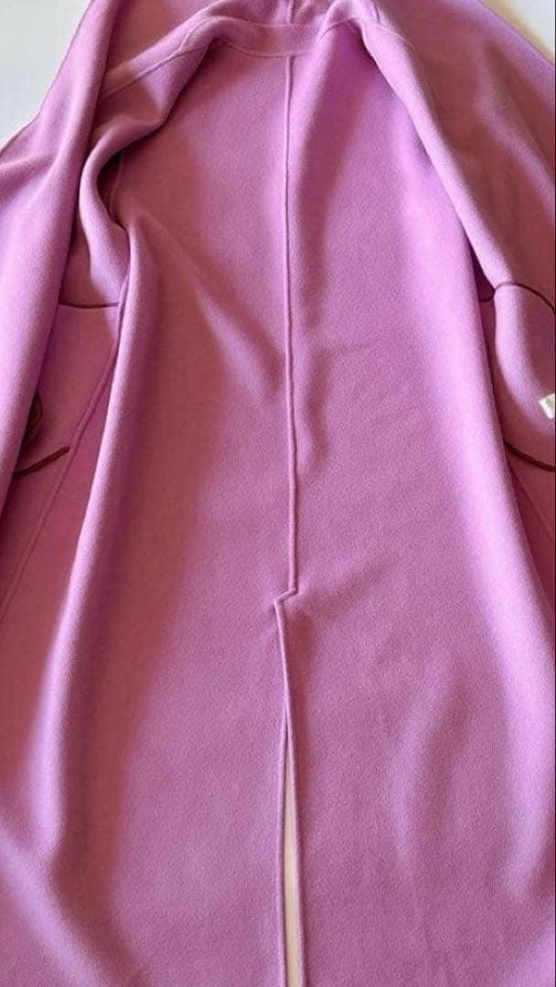 美品*plage プラージュ ハミルトン ニュアンスカラー リバーコート﻿ピンク