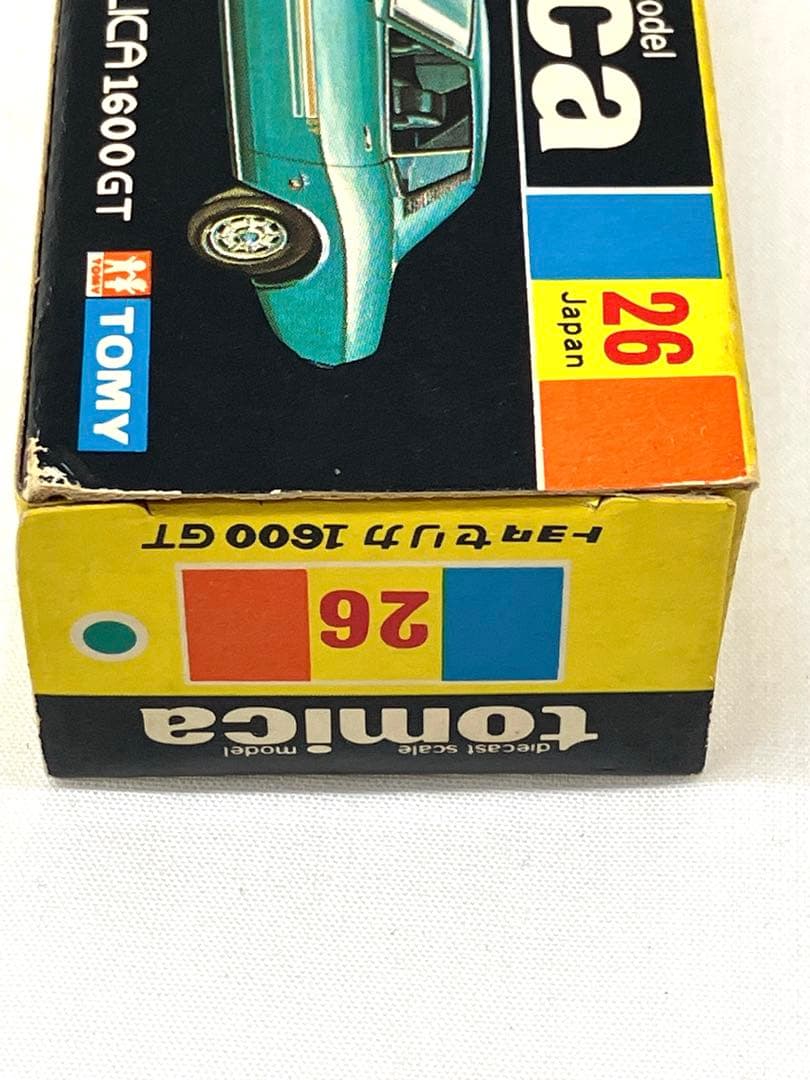 トミカ トヨタ セリカ 1600 GT No.26 黒箱