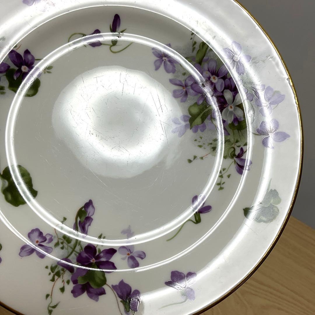 ハマースレイ　バイオレット　約17.7cm デザートプレート　① 2枚組