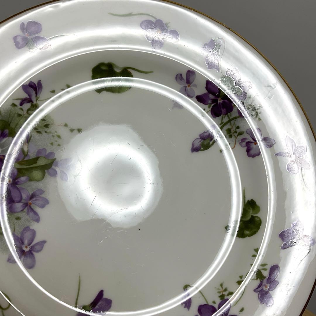 ハマースレイ　バイオレット　約17.7cm デザートプレート　① 2枚組