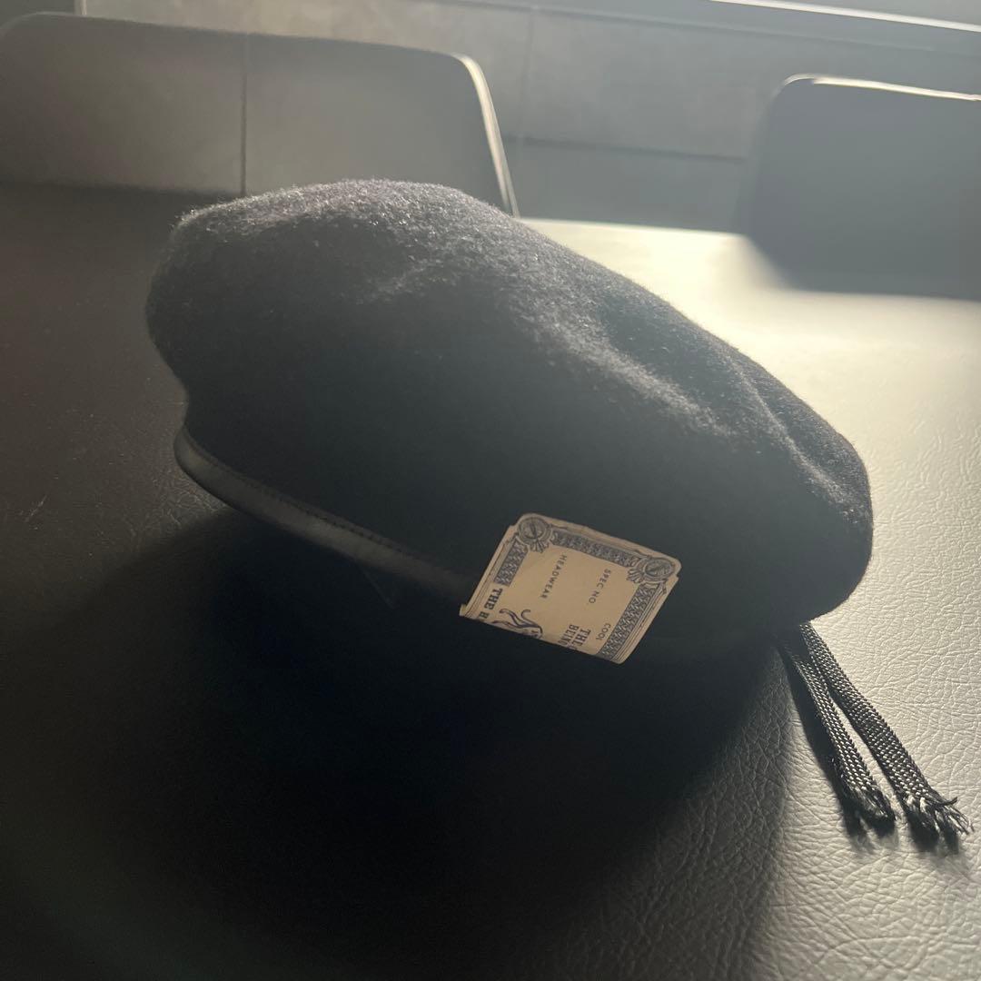 THE H.W.DOG & CO. ベレー帽 サイズ36ブラック