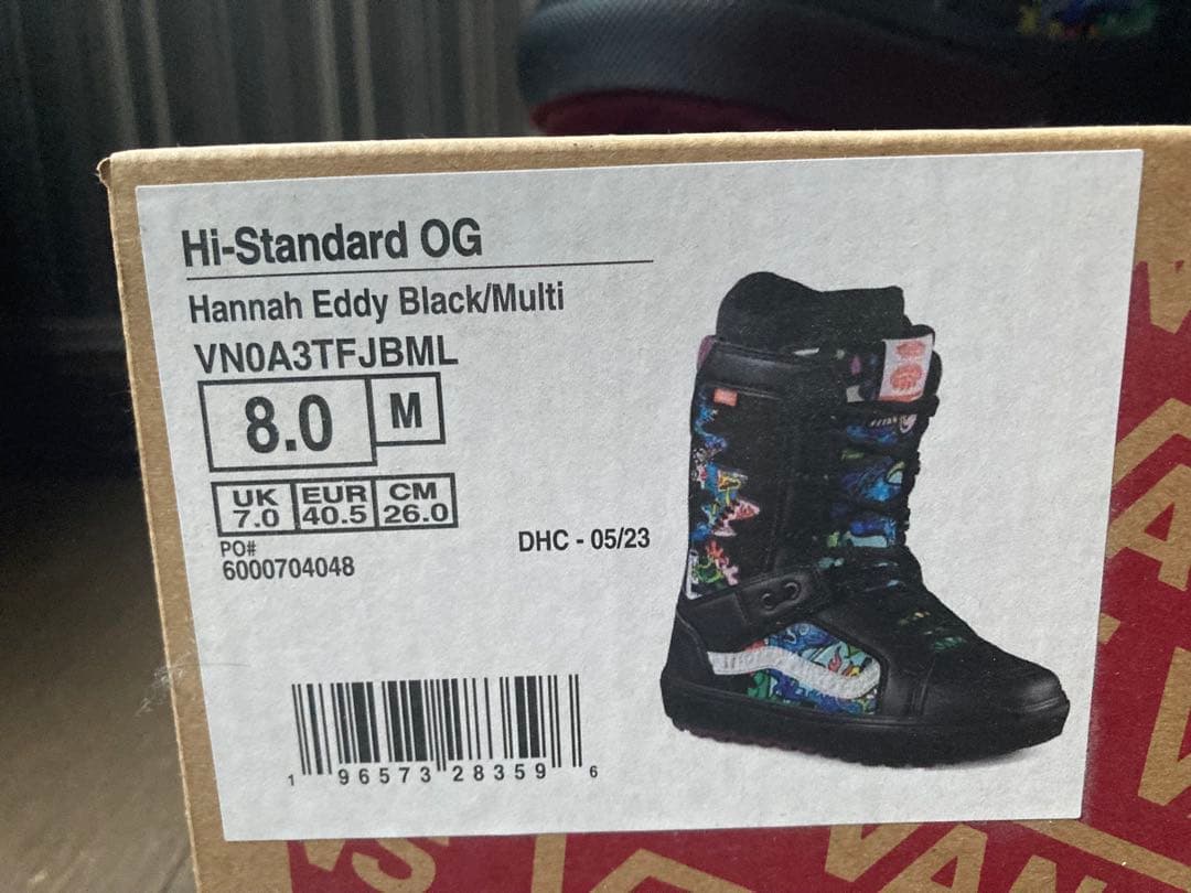 23~24モデルVANSHi-Standard OG Hannah Eddy
