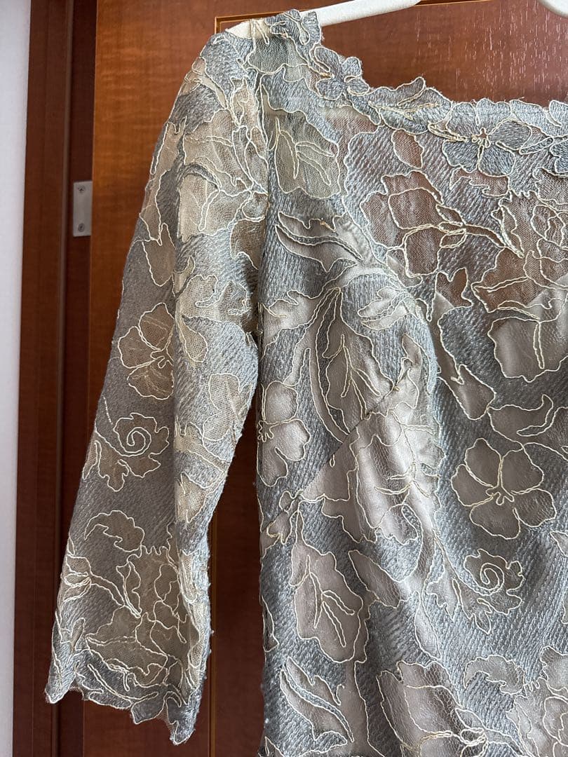 タダシショージ　レース　ドレス