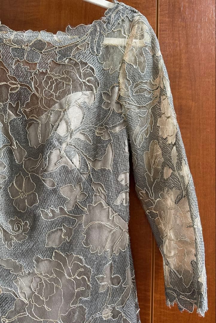 タダシショージ　レース　ドレス