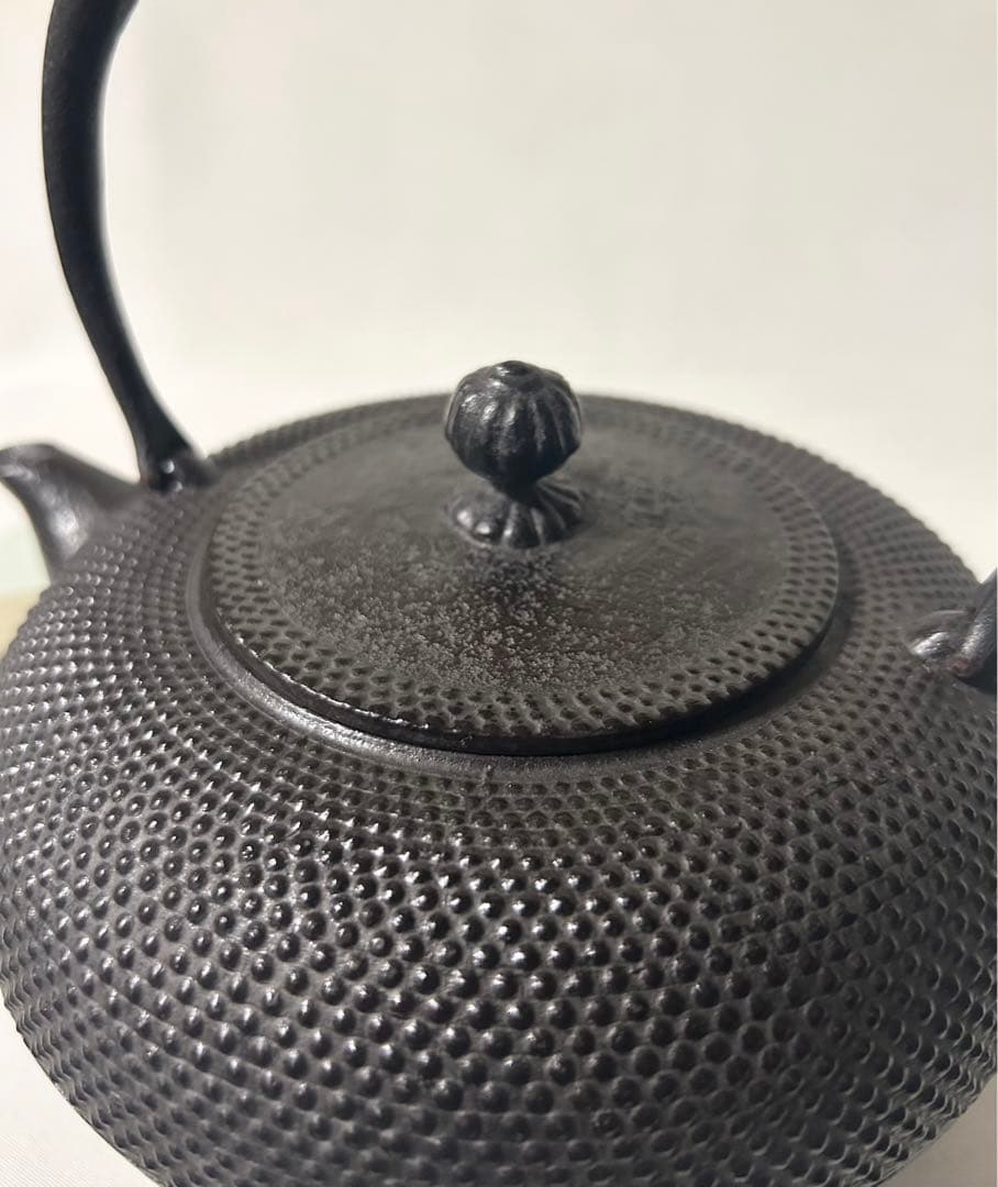 南部鉄瓶 南部鉄器 鉄瓶 急須 東仙 一級合格証 眞正シール 真正 茶道具 骨董