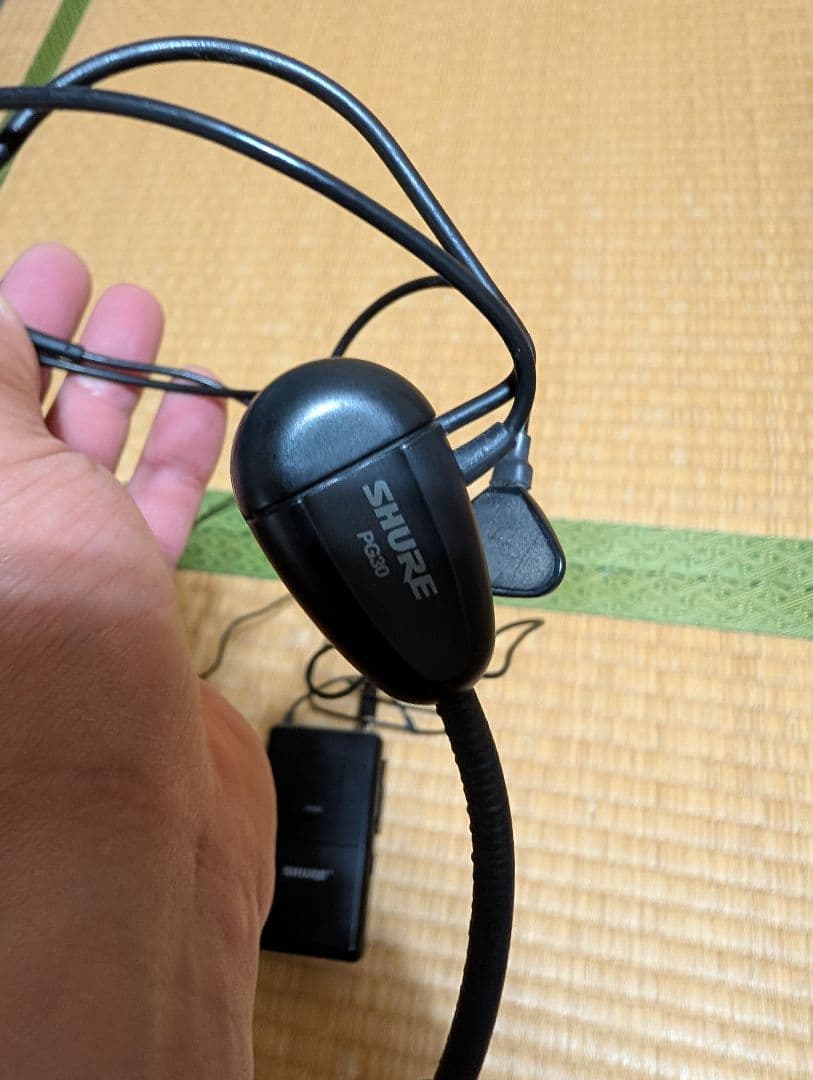 【PSE+技適マーク有り】SHURE PGX4 ワイヤレスシステム　ヘッドセット
