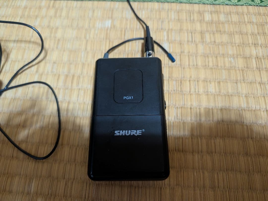 【PSE+技適マーク有り】SHURE PGX4 ワイヤレスシステム　ヘッドセット