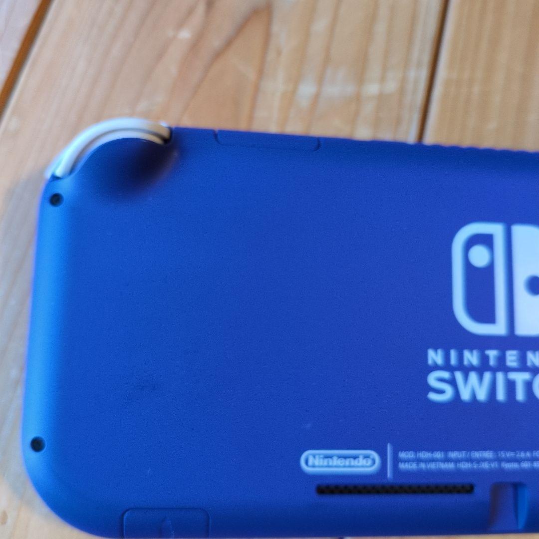 美品　Nintendo Switch Lite 青　おまけ付き
