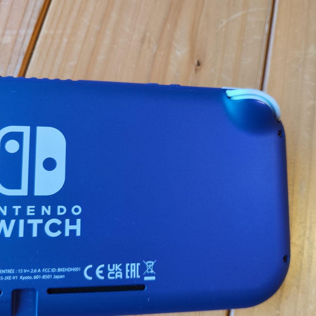 美品　Nintendo Switch Lite 青　おまけ付き