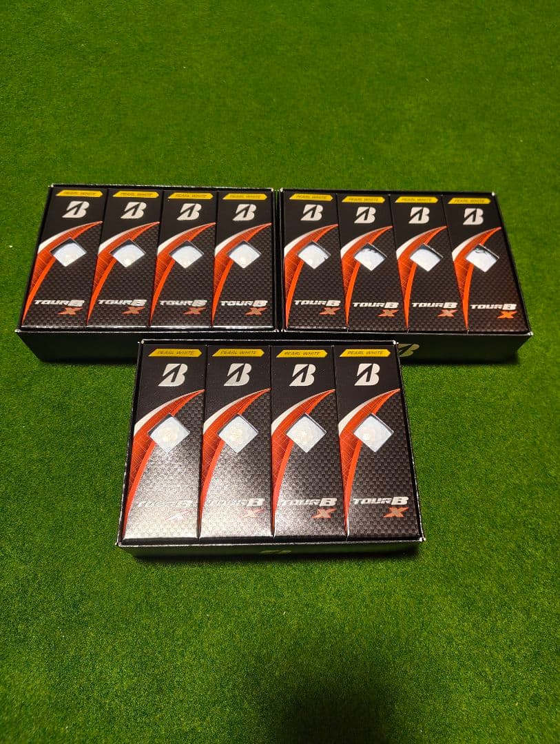 ブリヂストン　ツアーB　X　2024　パールホワイト