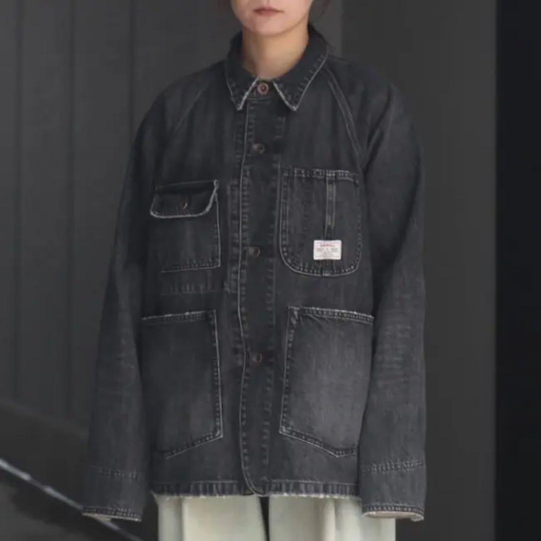 ジャケット・アウター dairiku Vintage Wash Denim Cover All