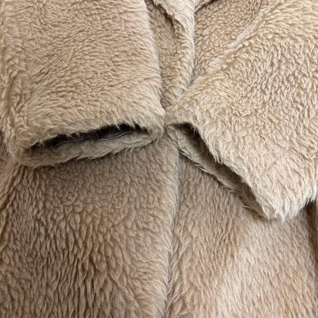 Kaon カオン アルパカ100 リアルファー テディベアコート ボアコート S