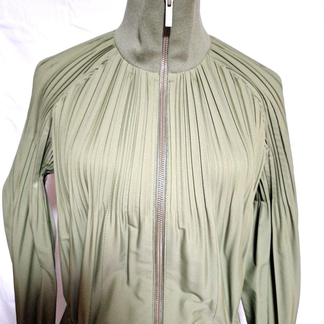 【チリパ】PLEATS PLEASEハイネックプリーツコート ワンピース