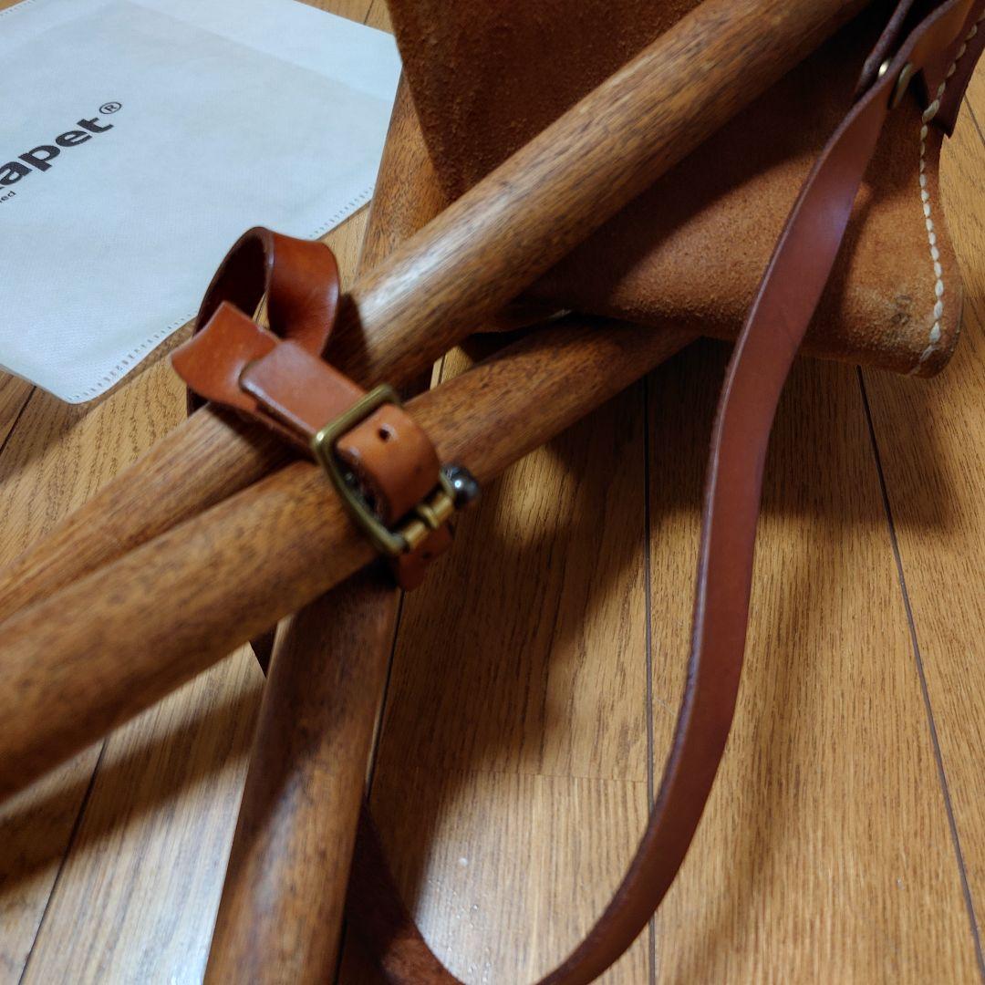 basta_redskapet 焚火チェア ブラウン×ステッチ系ベージュ