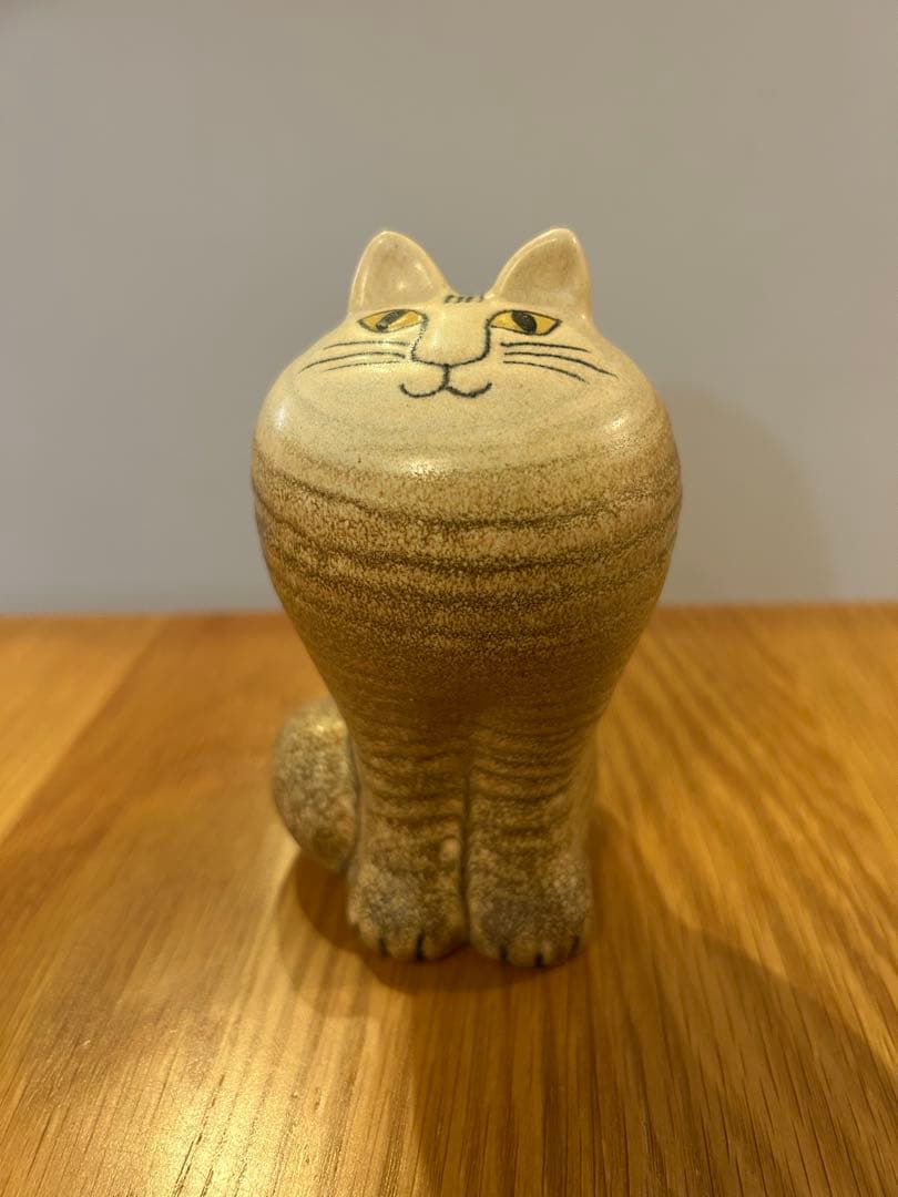 リサラーソン Lisa Larson マヤ 2個 陶器 置き物 ネコ