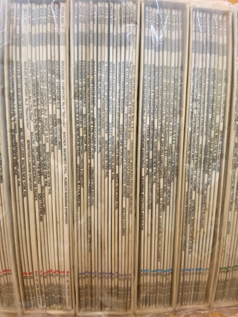 世界クラシック音楽大系　LPレコード盤　100枚　ソニーファミリークラブ　未開封