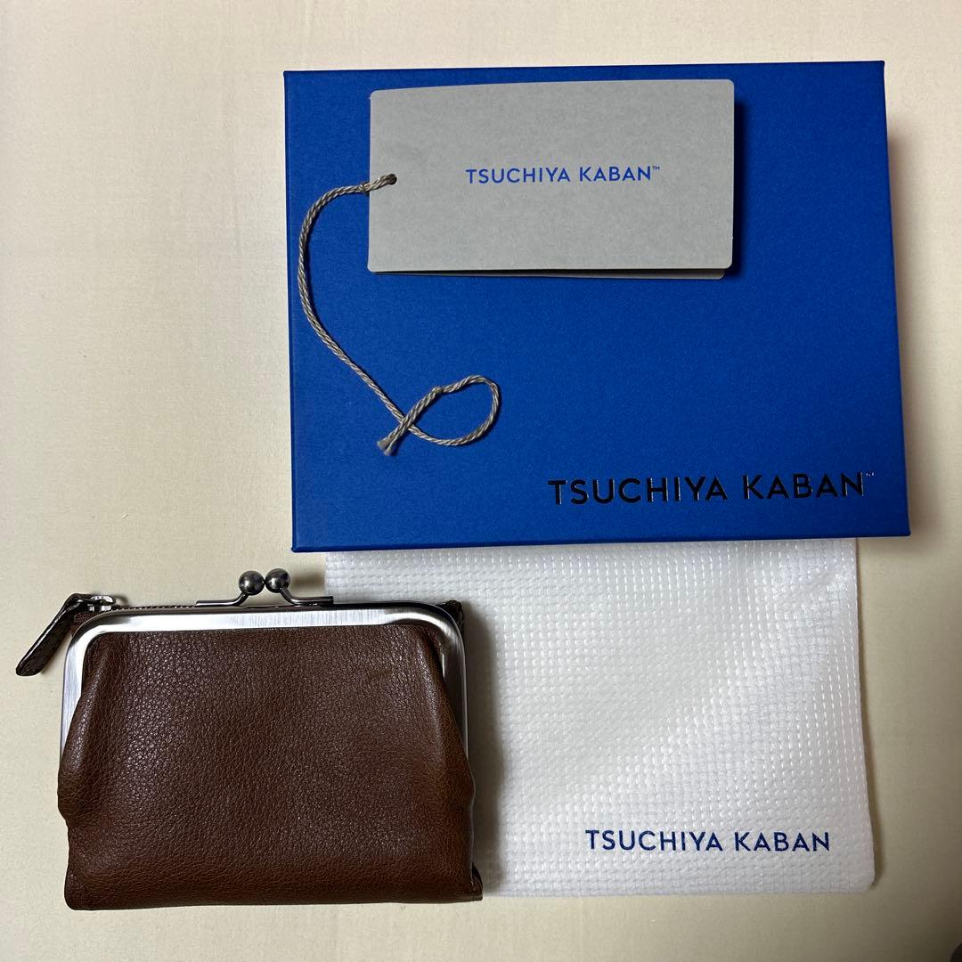 土屋鞄　オイルヌメがま口パケット財布