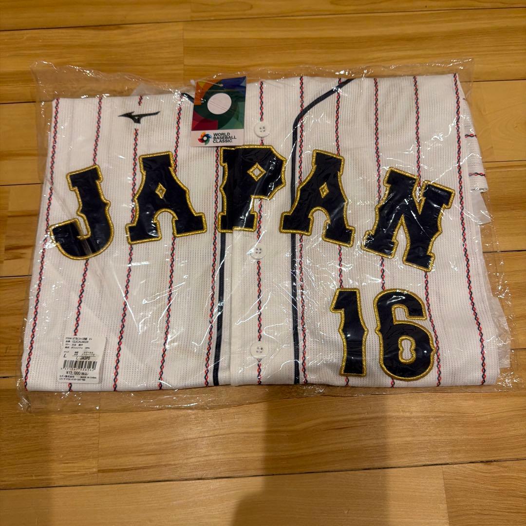 【新品】　侍ジャパン　WBC2023 大谷翔平　レプリカユニフォーム　L サイズ