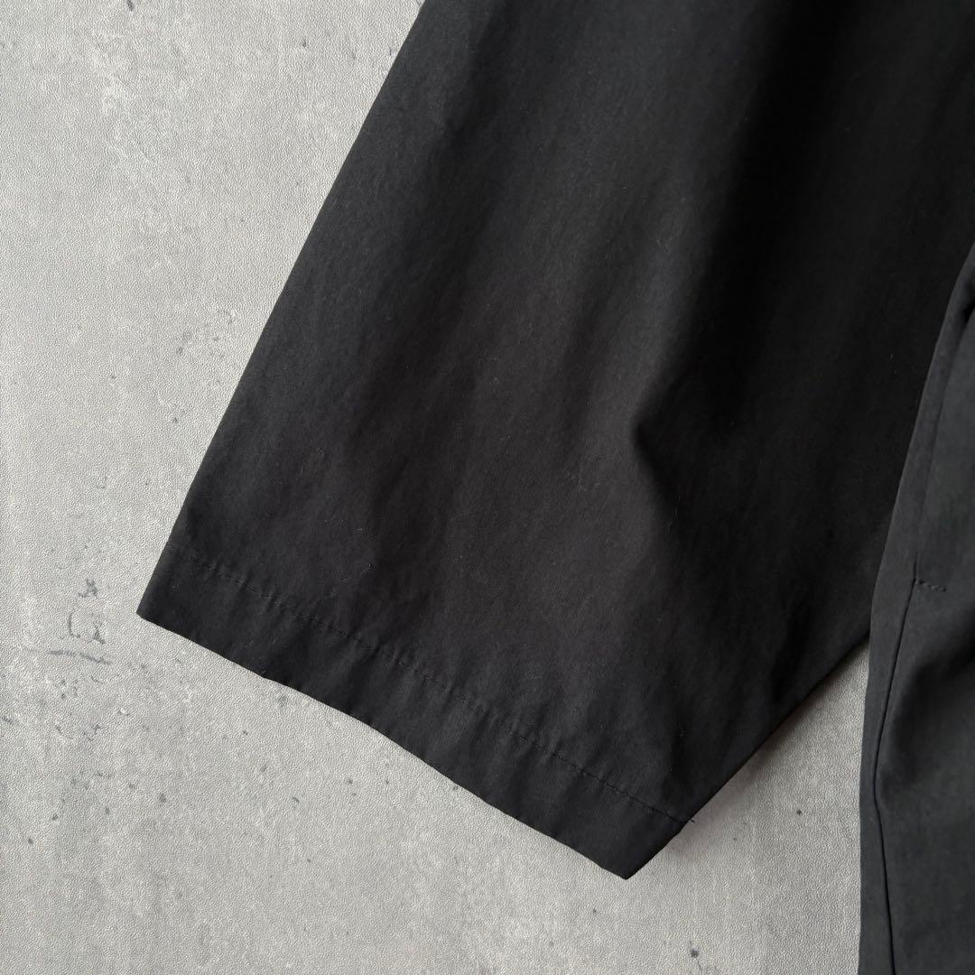 か*こ様 ミズイロインド mizuiro ind シャツライクコート 黒 F 比