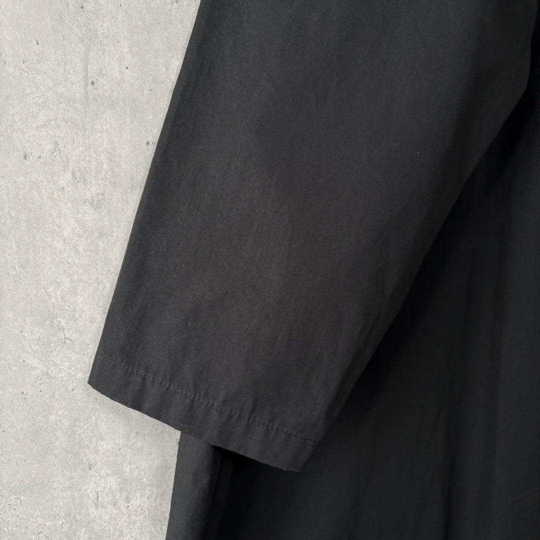 か*こ様 ミズイロインド mizuiro ind シャツライクコート 黒 F 比