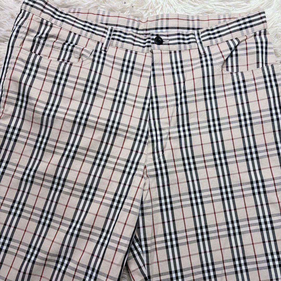【美品】BURBERRY BLACK LABEL スラックス ノバチェック 85