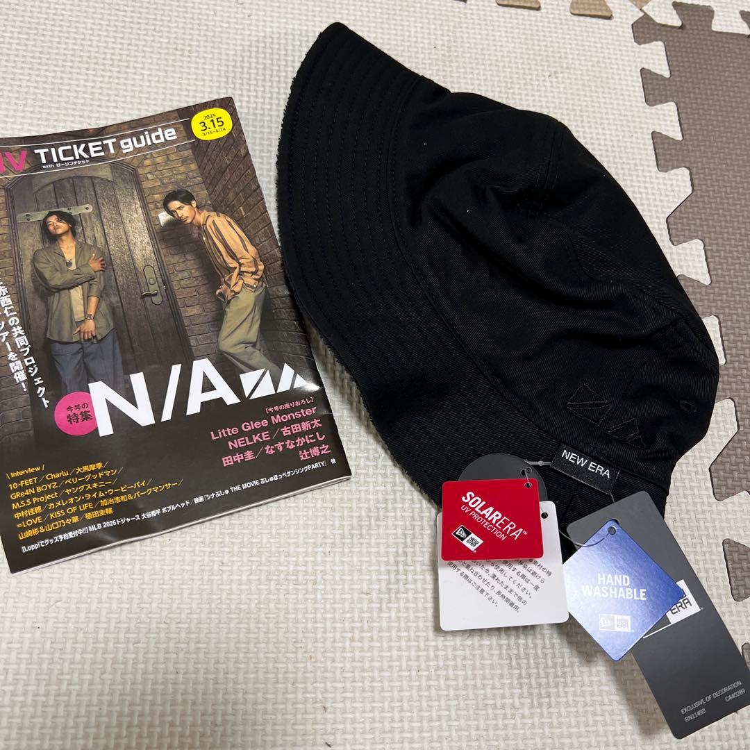 N/A ニューエラ　バケットハット　赤西仁