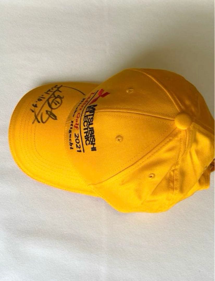 【渋野日向子選手】 直筆サインキャップ