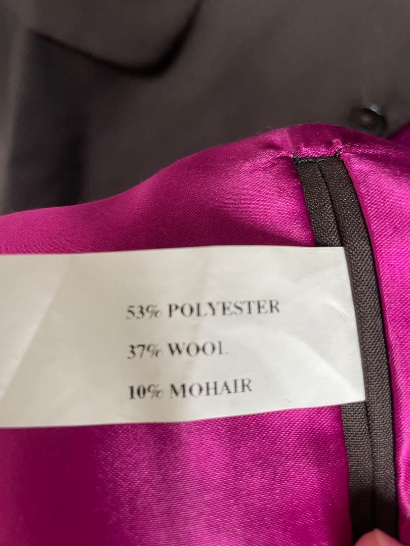 OZWALD BOATENG ダークブラウンスーツ