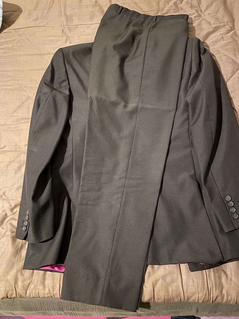 OZWALD BOATENG ダークブラウンスーツ