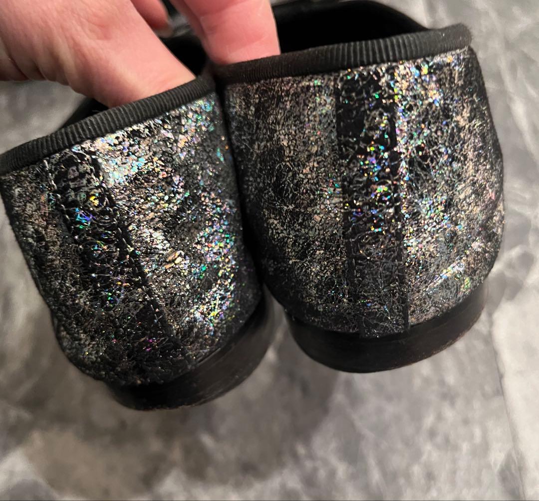 都ちゃん ♡CHANEL バレエシューズ シルバー ブラック♡
