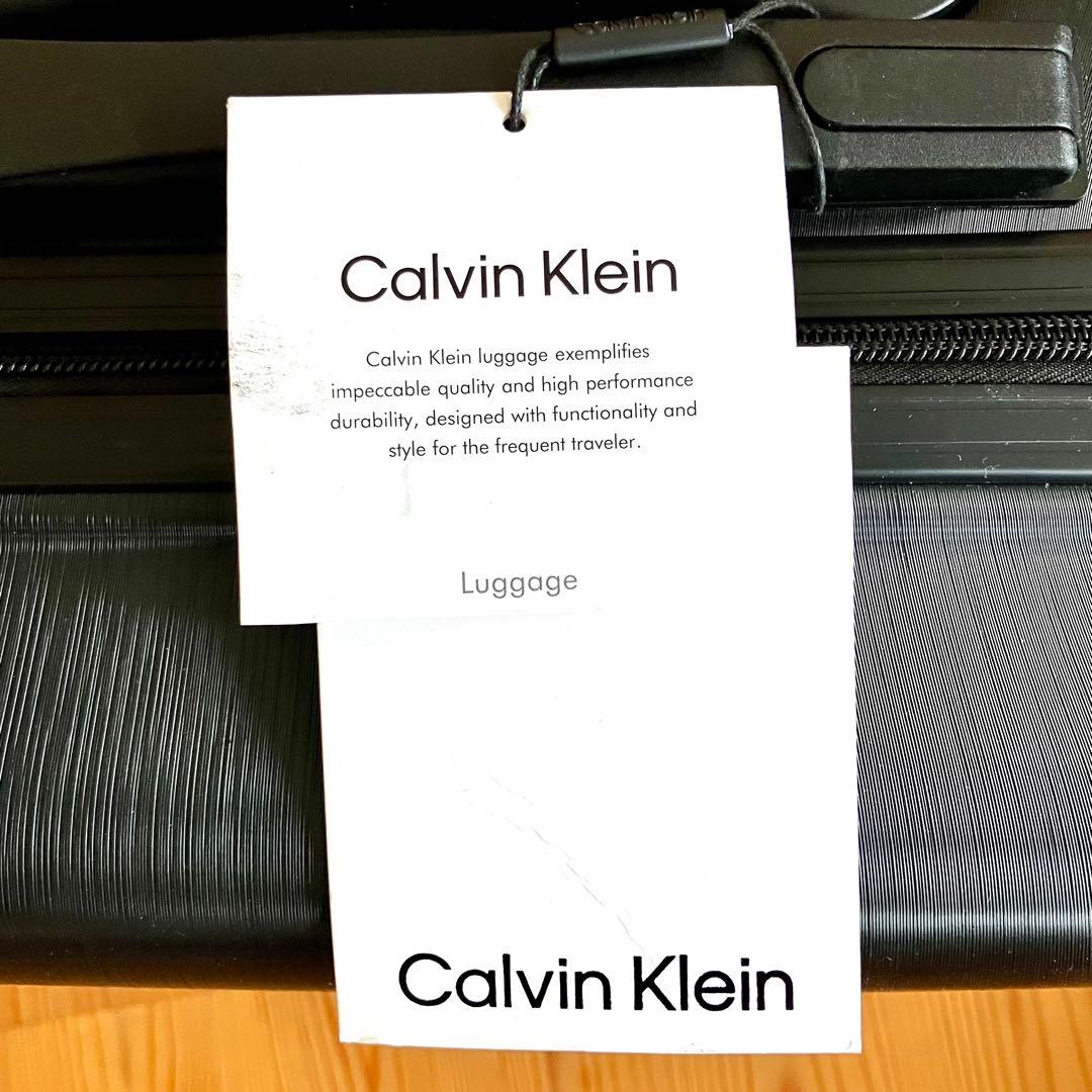 日本未入荷　CK カルバンクライン ブラック ハードキャリーケース　スーツケース