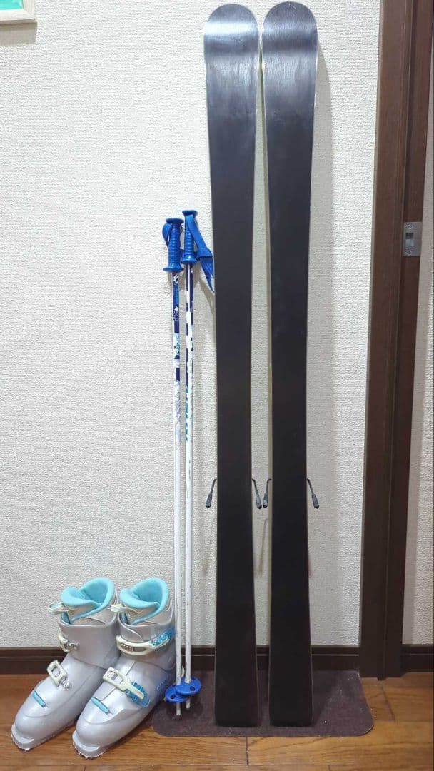 ジュニアスキー 3点セット140cm スキーブーツ 23cm