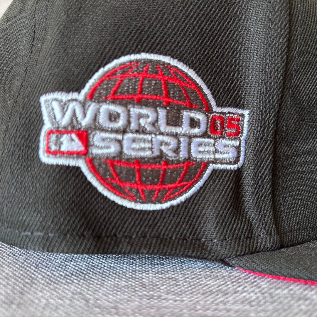 【海外限定】ニューエラ シカゴホワイトソックス 9FIFTY ブラック&レッド