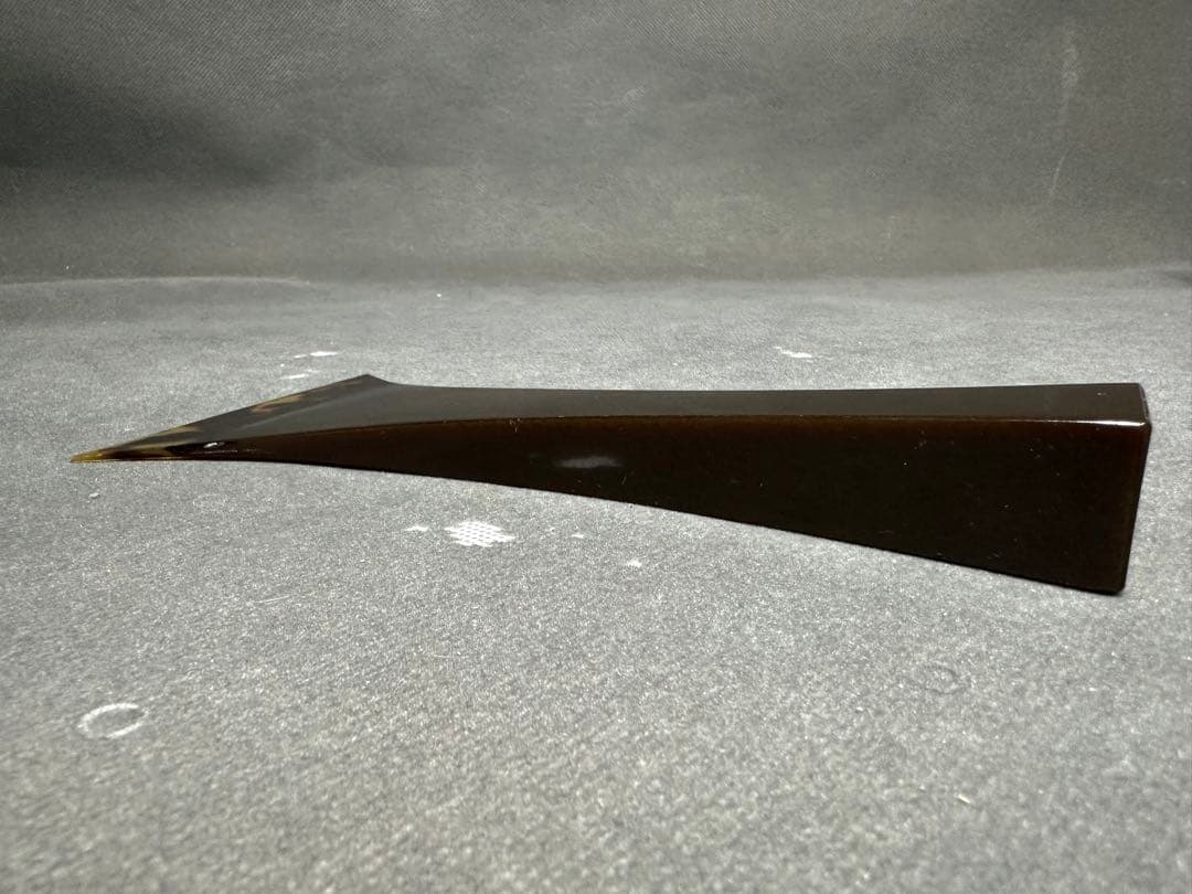 三味線　鼈甲撥　撥　バチ　天然素材　和楽器　民謡　アンティーク　細密細工