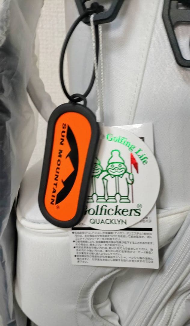 新品 ゴルフィッカーズ × サンマウンテン 限定コラボ ゴルフ キャディバッグ