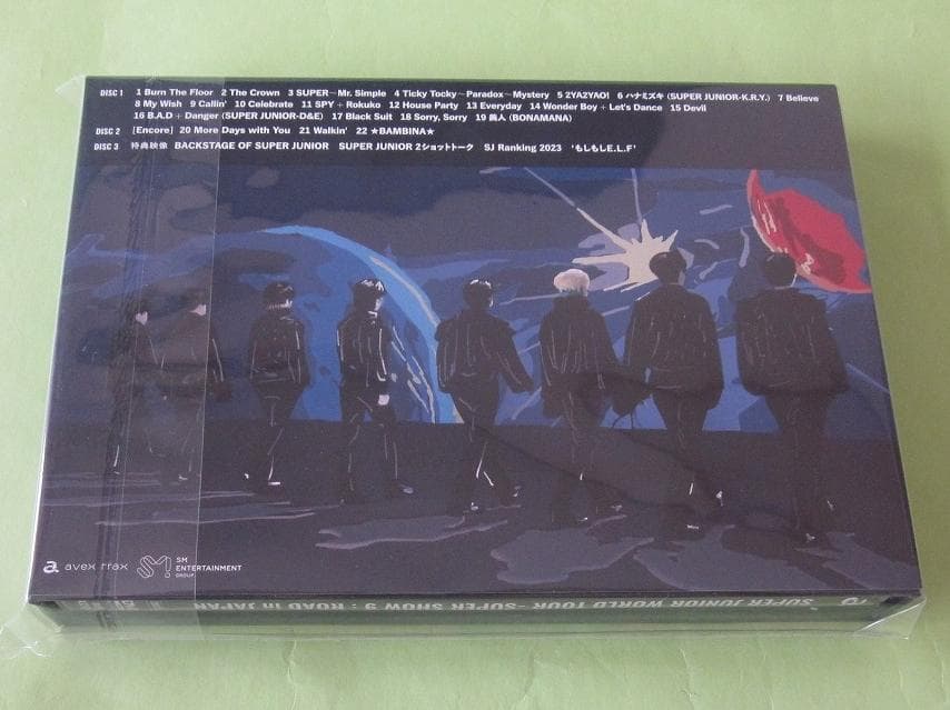 SUPER JUNIOR　スパショ9 DVD　トレカ：リョウク　初回限定