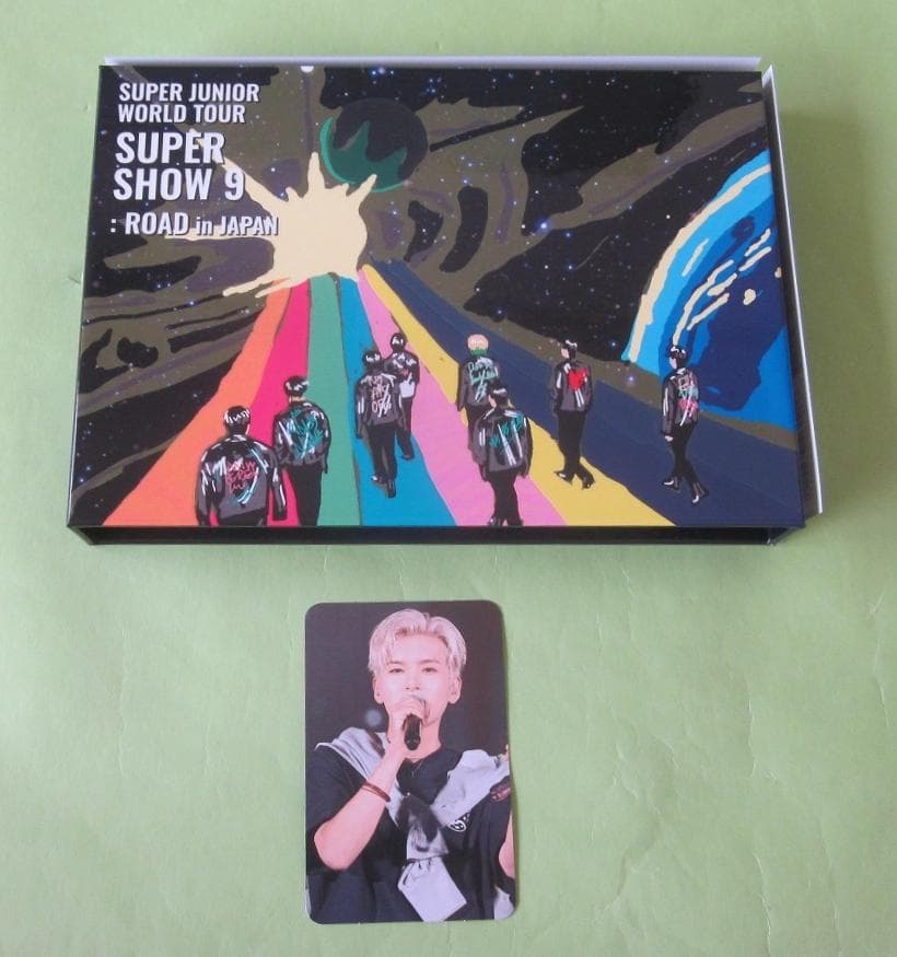SUPER JUNIOR　スパショ9 DVD　トレカ：リョウク　初回限定