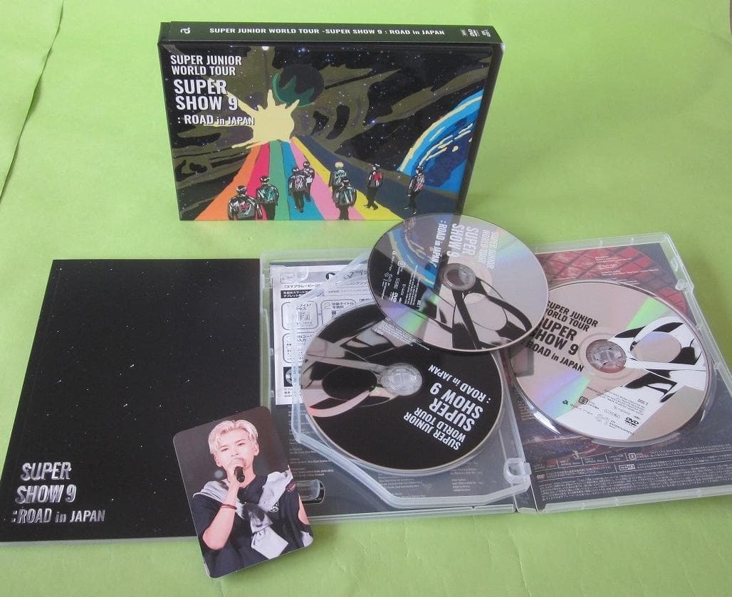 SUPER JUNIOR　スパショ9 DVD　トレカ：リョウク　初回限定