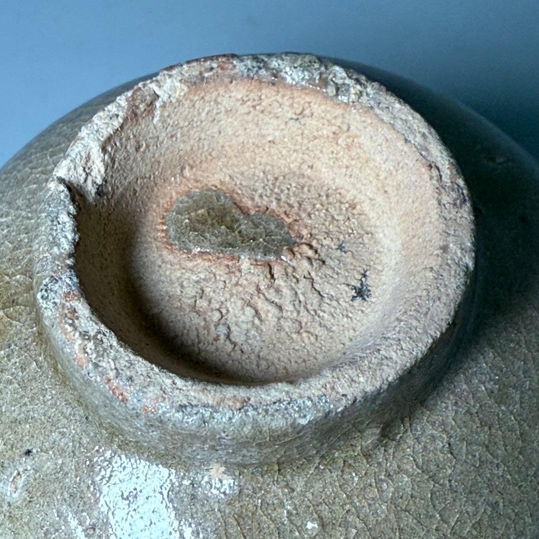 古唐津　無地唐津　奥高麗茶碗　古美術　蒐集家旧蔵　茶道具　飴釉　桃山〜江戸期