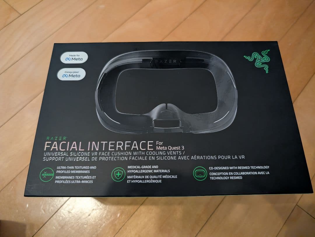 【RAZER】フェイスカバー＆ストラップセット【Quest3】