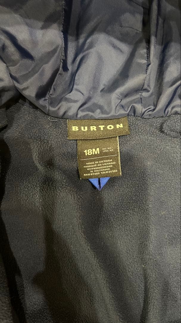 BURTON ベビー スノースーツ 18M（約85cm）