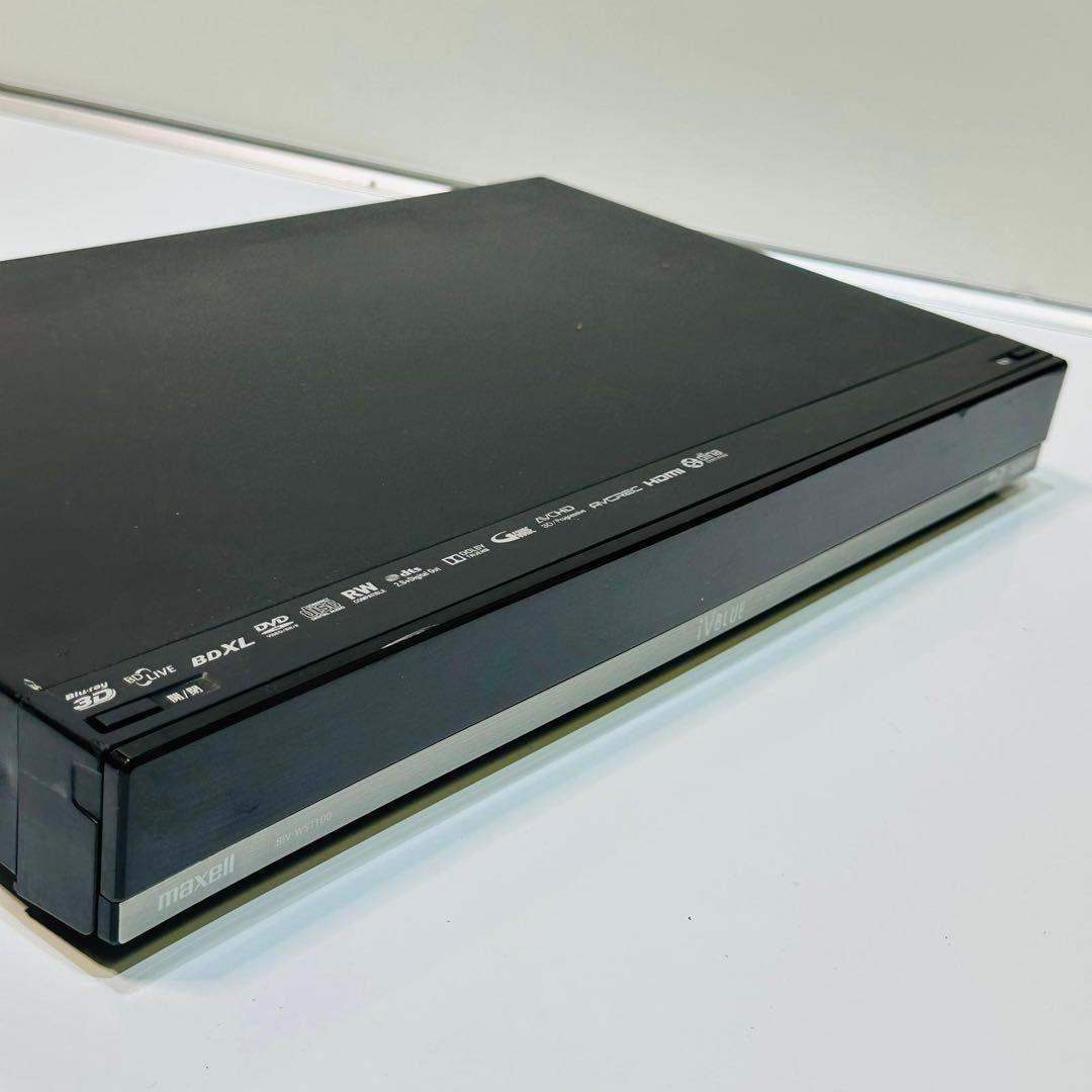 Maxell iVDRスロット搭載 ブルーレイレコーダー BIV-WS1100