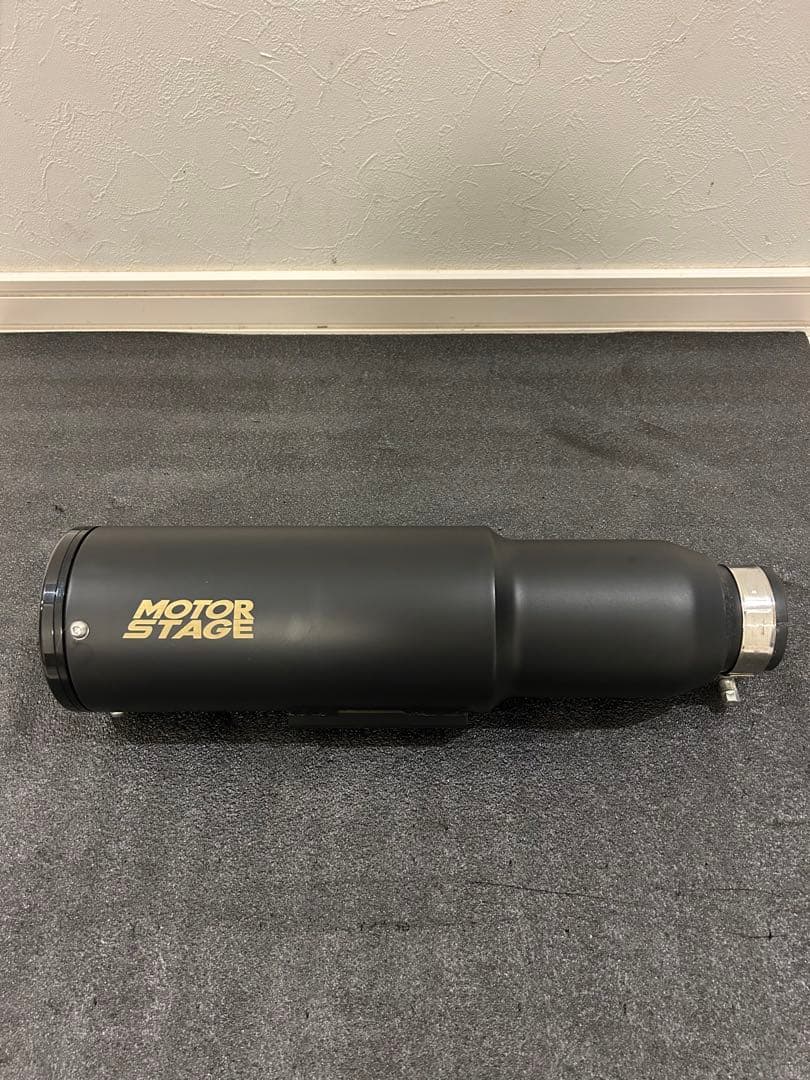 MOTOR STAGE Wベビーバズーカ マフラー ハーレー　m8ソフテイル