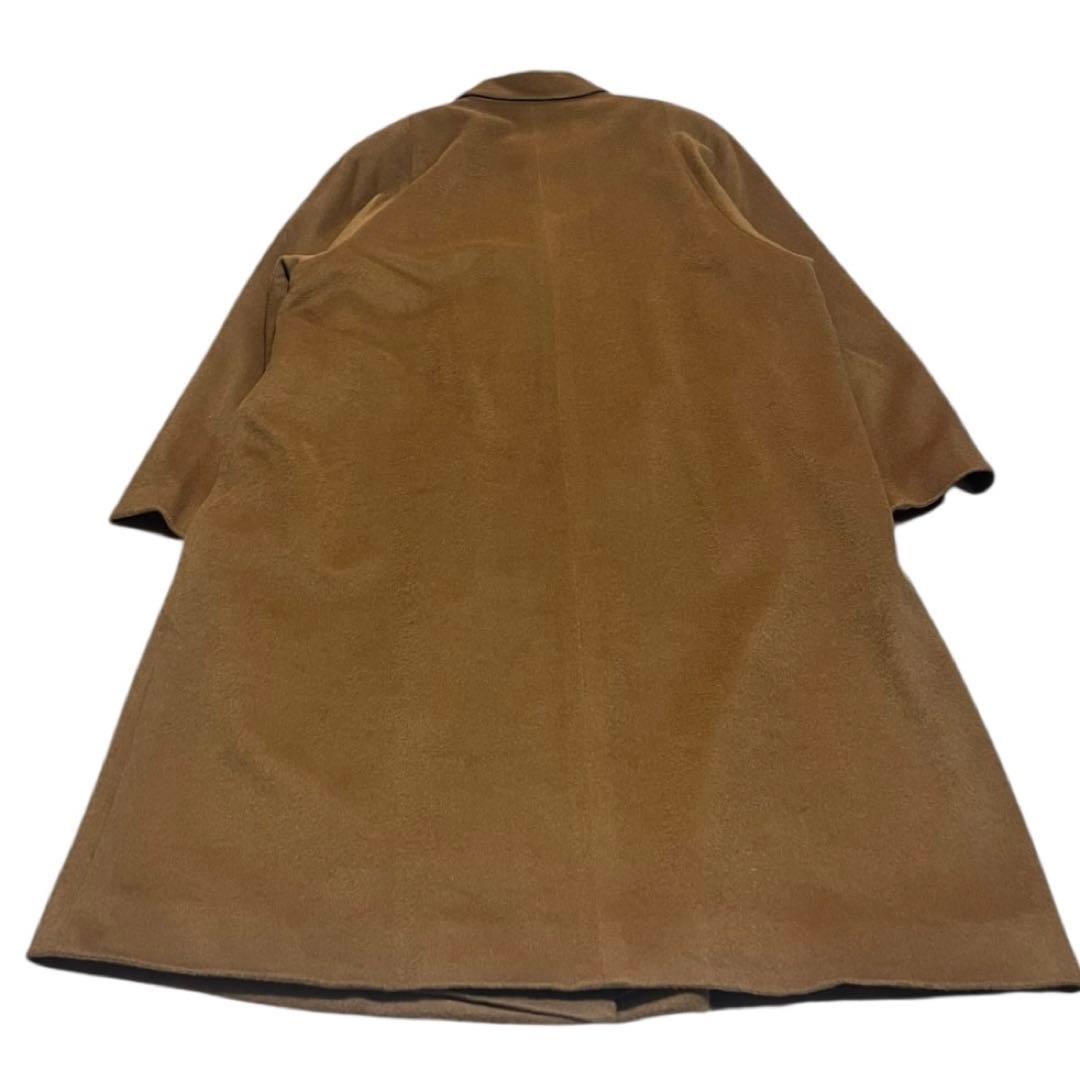新品未使用タグ付き カシミヤ100% ロングコート 15BR(3L)キャメル