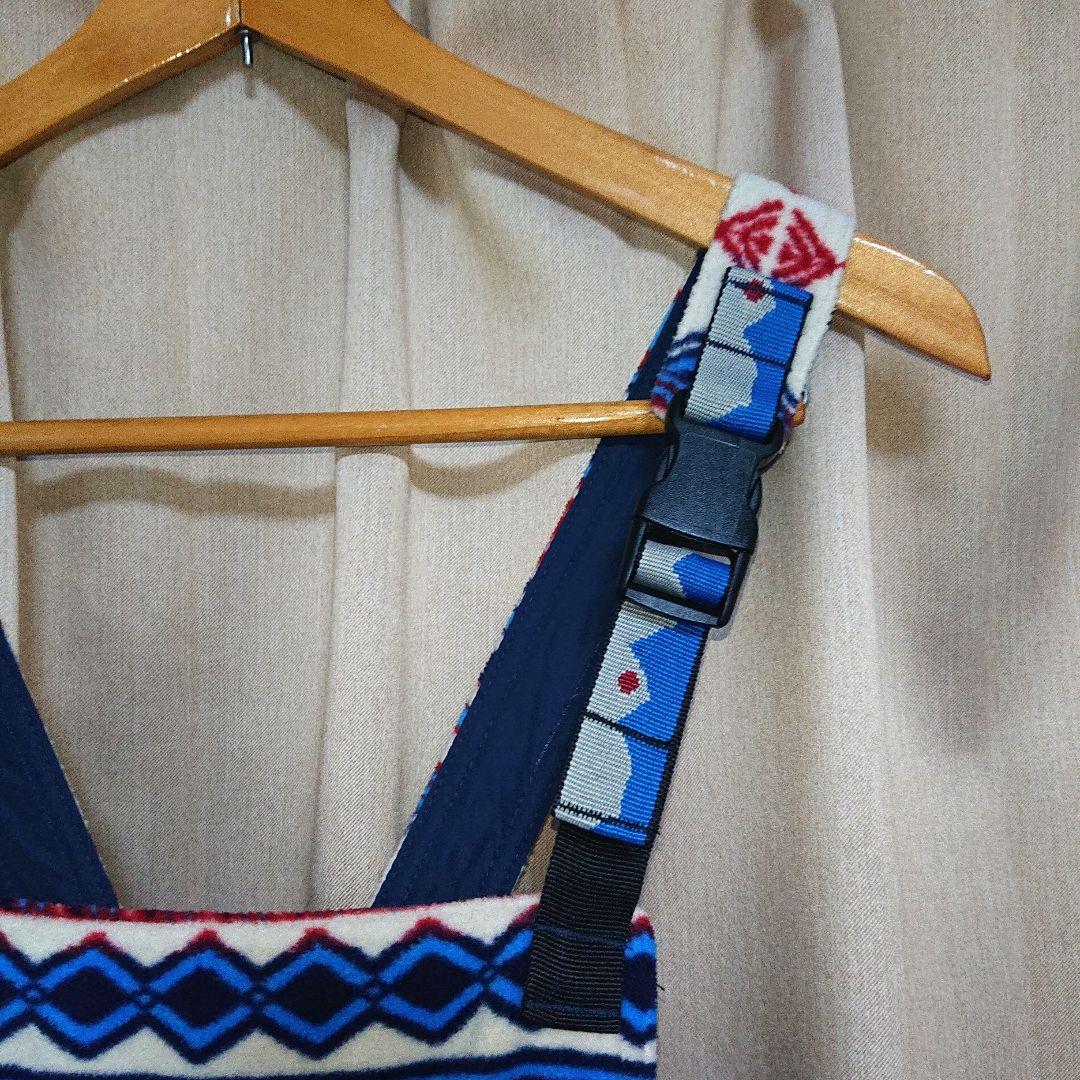 限定KAVUカブーアウトドアサロペットオーバーオール未使用Mフリースペンドルトン