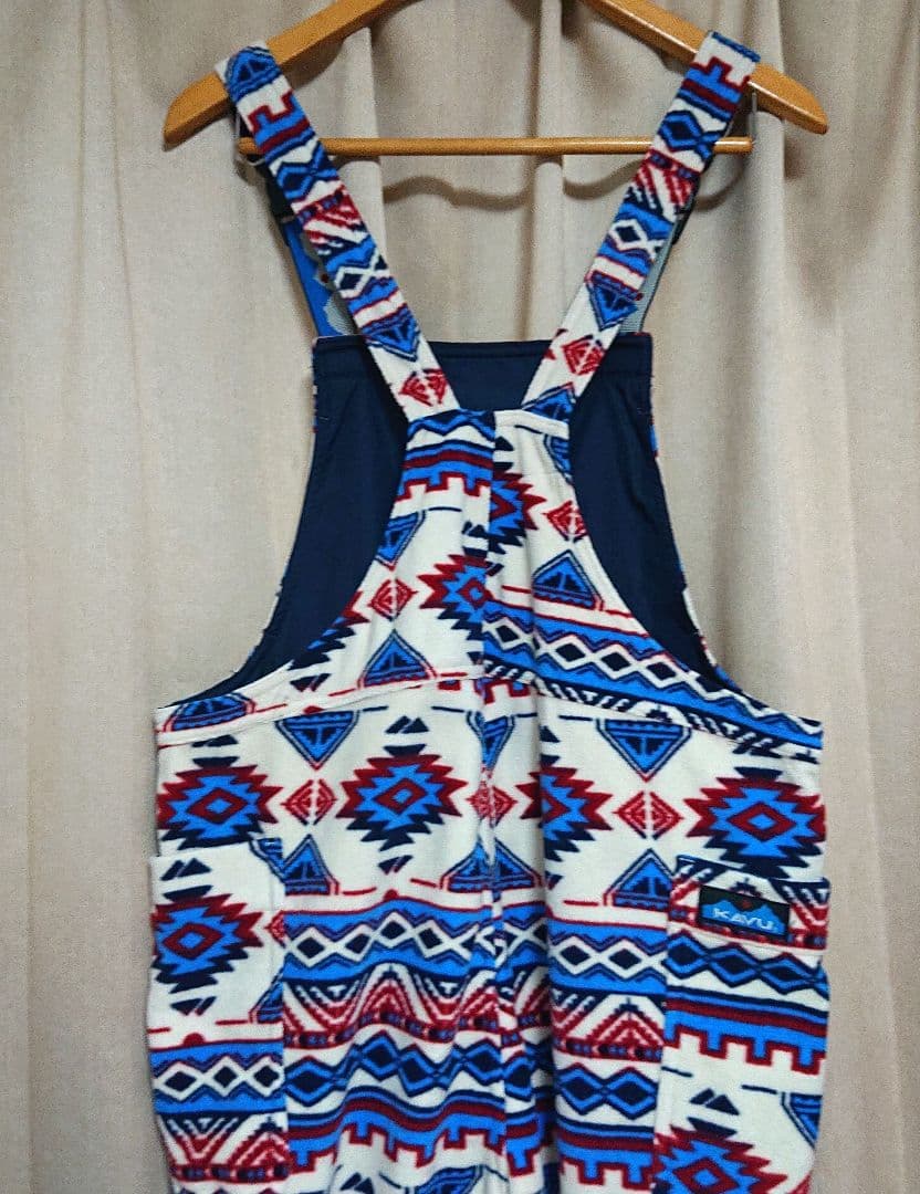 限定KAVUカブーアウトドアサロペットオーバーオール未使用Mフリースペンドルトン